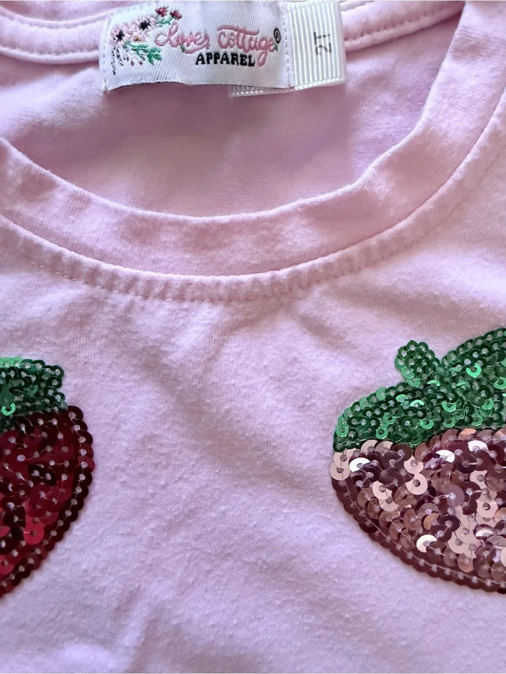 Strawberry Sequin Outfit
